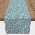 thumbnail image 3 of Creative Products Delicate Floral Pattern Sky Blue 16x72 Poly Twill Table Runner, 3 of 3