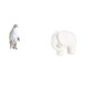 thumbnail image 1 of Escultura De Pingüino Y Elefante De Resina, Figura Coleccionable, Adorno Decorativo Artesanal, Estatua De Animal Para Inauguración De La Casa, Mesa, Bar, Dormitorio, Oficina, Estantería,, 1 of 8