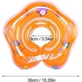 thumbnail image 2 of Kids Swimming Ring, Kids Inflatable Ring for Bath Swimming (Orange), 2 of 5