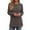 Charcoal Black, variant on Long Sleeve Shirts for Women Dressy Casual Tunic Tops Crewneck Side Split Lightweight Pullover Sweaters