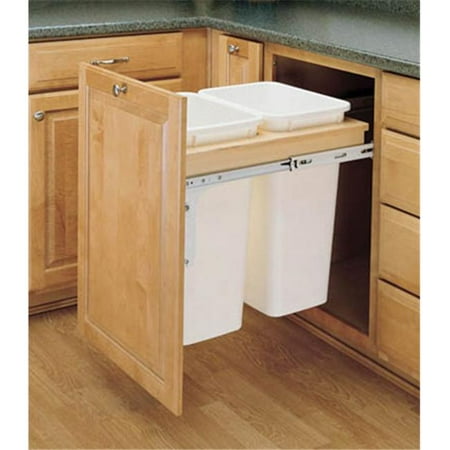 Rev-A-Shelf RS4WCTM.2150DM.2 Double 18 in. W x 23.25 in. D x 21.75 in. H Pullout Bins Top Mount