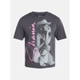 thumbnail image 5 of Shania Twain Men's & Big Men's Boxy Fit Washed Cotton Graphic Tee, Sizes XS-5XL, 5 of 5