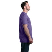 Shop4Ever Men's Bigfoot Saw Me But Nobody Believes Him Graphic T-shirt Small Purple