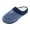 Navy Blue, variant on Isotoner  Microsuede Heathered Knit Jessie Hoodback Slipper (Women's)