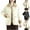 A49 Beige, variant on Maqroz Womens Lightweight Quilted Jackets Button Down Winter Coats Casual Jackets Warm Comfy Outerwear Lapel Neck Cardigan with Pockets, Beige L