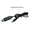 thumbnail image 4 of 5V to 5/9/12V Boost Line Step Up Cable USB Converter Adapter Wire for LED Lights, 4 of 11