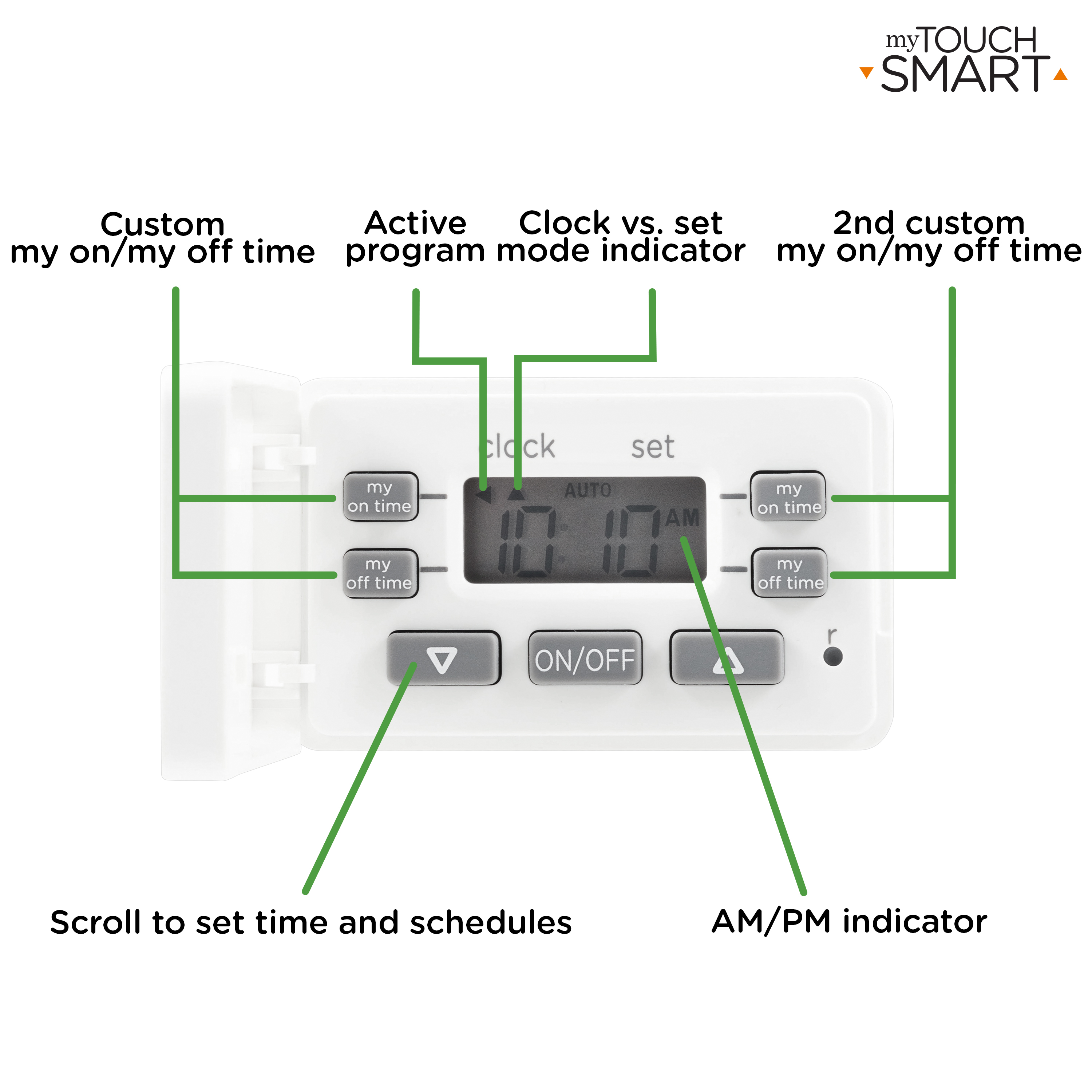 myTouchSmart Digital Plug-in Timer with 24-Hour Cycle photo 7