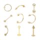 thumbnail image 5 of 9 piercings para el ombligo, colgantes, para el ombligo Oro, 5 of 9