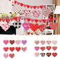 thumbnail image 1 of Adorno En Forma de Corazón, Diseño Romántico para Colgar, Adorno de Madera Artesanal, Decoración para Bodas, Regalo de San Valentín, Decoración Versátil para El Hogar, Juego de 30/36 Piezas, 1 of 6