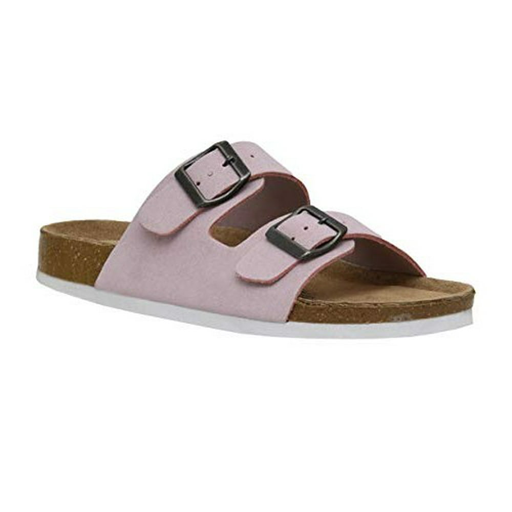 CUSHIONAIRE CUSHIONAIRE Women's Lane Cork Footbed Sandal with