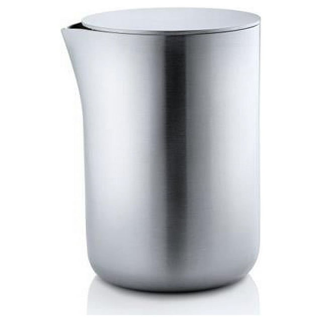 Blomus 63620 Contenant à Lait Mat en Acier Inoxydable avec Couvercle