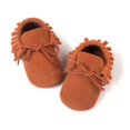 thumbnail image 4 of Baby Boys Girls Moccasins Sneakers Soft Sole Tassels Prewalker Anti-Slip Shoes, 4 of 6