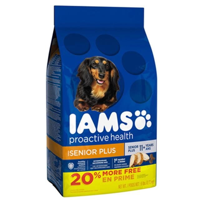 Iams ProActive Health Senior Plus Dry Dog Food, 6 Lb