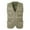 Khaki, variant on Babysbule Mens Winter Coats Men's Outdoor Vest Leisure Jacket Lightweight Vest With Zip Many Pockets