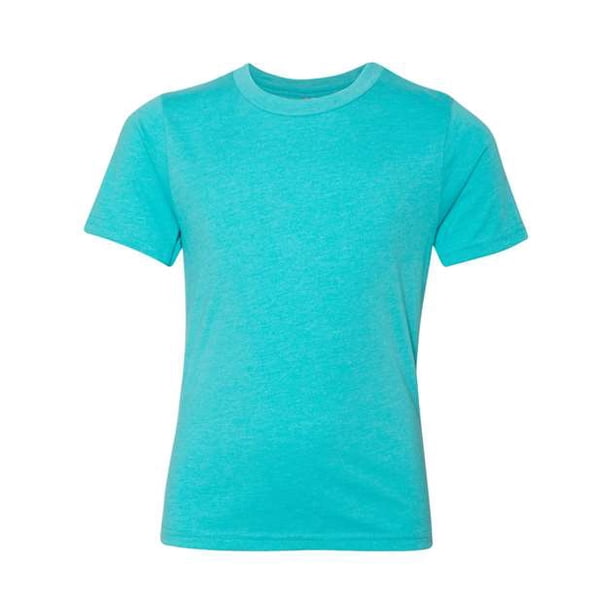 Next Level Big Boy's Crewneck Shrinkage Gorgeous Camiseta, X-Small, Tahiti Blue Ropa de siguiente nivel 3312