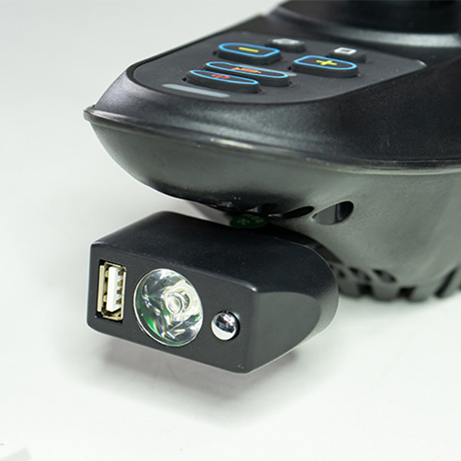 Electric Wheelchair Light LED Night Light High Brightness with USB Charging Port for Improved Nighttime Visibility