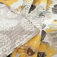 thumbnail image 3 of Lush Decor Leah Floral Reversible Throw, 60x50, Yellow/Gray, Single, 3 of 11