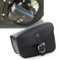 thumbnail image 5 of BFY Motorcycle Left Side Saddlebag Saddle Bag Pouch Tool Bag Fit for Harley Davidson Sportster XL883 XL1200, Black, 5 of 5