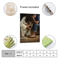 thumbnail image 2 of Jesus Christ Wall Art Jesus Washing Disciples Feet Print Poster Bible Art Picture Print Wall Art Poster Painting Canvas Posters Artworks Gift Room Aesthetic 16x24inch(40x60cm), 2 of 6