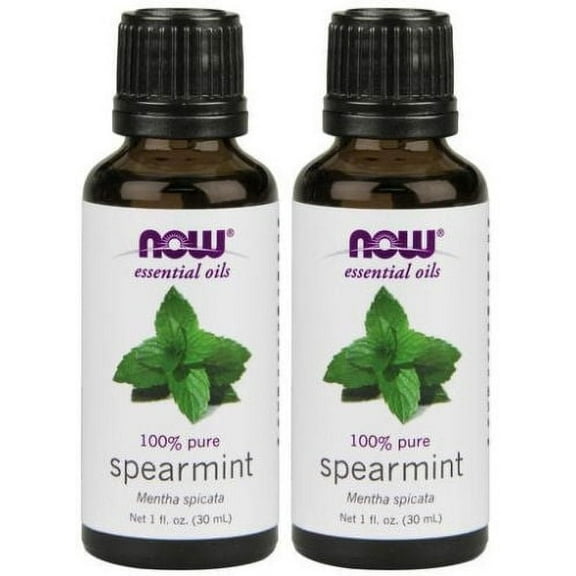 Now Foods - 1 fl oz Spearmint Oil (Pack of 2)