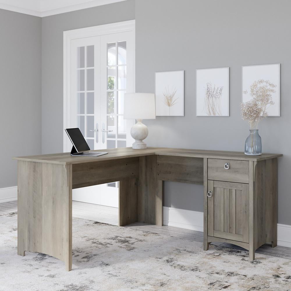 Salina l shaped desk outlet