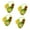 Green, variant on 4Pcs Elegant Easter Party Favors Bags With Lovely Chicken Pattern for Friend
