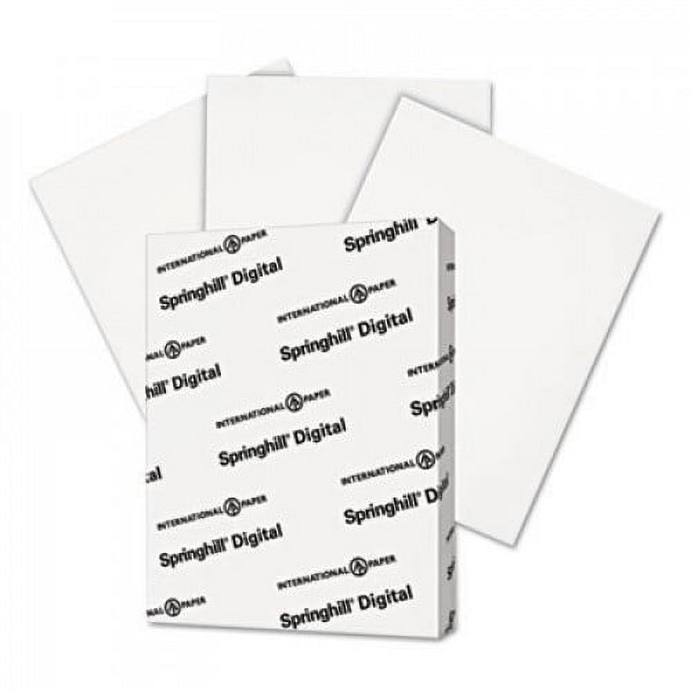 Superfine Printing Springhill Index Digital Cardstock Paper, 110 Lbs, 8.5 X 14 Inch, 50 Sheets / Pack - White