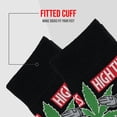 thumbnail image 3 of HIGHTIMES Magazine Officially Licensed Socks, Funny Novelty Crew Socks, Fun Unique Patterns And Designs, 3 of 6