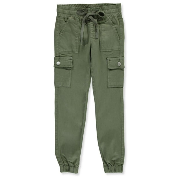 VIP Jeans - VIP Jeans Girls' Twill Cargo Joggers - Walmart.com - Walmart.com