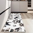 thumbnail image 4 of Schnauzer Dogs Kitchen Rug Mat,Kitchen Runner Rugs Non Skid Washable,Decorative Kitchen Floor Mats for Kitchen,Sink,Laundry,17"X47", 4 of 5