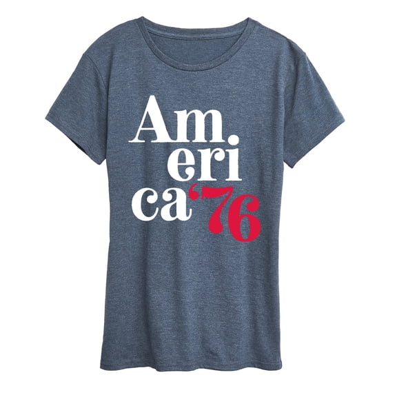 Instant Message - America 76 - Women's Short Sleeve Graphic T-Shirt
