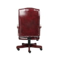 thumbnail image 5 of Boss Office Products Traditional High Back Faux Leather Tufted Executive Chair in Oxblood, 5 of 8