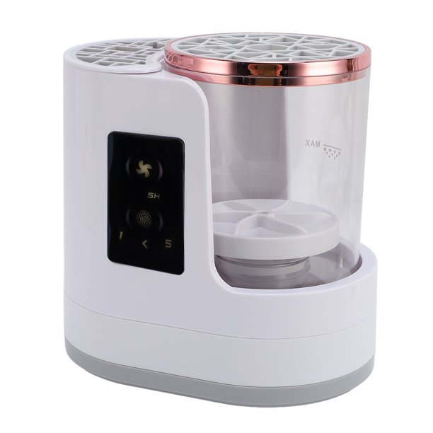 Limpiador Automático De Brochas De Maquillaje, Máquina Limpiadora De Brochas De Maquillaje 3 En 1, Enchufe Portátil De Secado Rápido, Fácil De Usar Para El Hogar