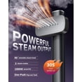 thumbnail image 2 of Plancha de vapor OGHom 2 en 1 para viaje, 1000 W, 110-240 V, negra, 2 of 8