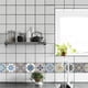 thumbnail image 5 of Inteprter Pegatinas de azulejos de cocina 3D Pegatinas de azulejos duros de cristal engrosado a prueba de agua Pegatinas de gabinete autoadhesivas a prueba Decoración del hogar Numero 5 Inteprter HA040376-05, 5 of 6