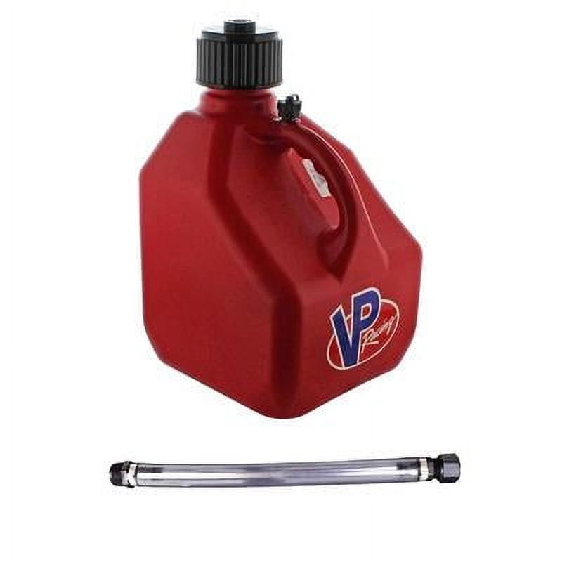 VP Racing 5.5 Gal Motorsport Utility Jugs With Deluxe Hoses, Patriotic...
