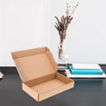 thumbnail image 2 of Cajas de envío pequeñas de 20 piezas, caja de cartón corrugado, correo publicitario para envío, embalaje y almacenamiento, 2 of 8