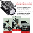 thumbnail image 2 of Kenally Motocicleta Scooter LED faro manillar aluminio alto brillo lámpara de conducción foco motocicleta bicicleta iluminación Bombillas para automóviles Kenally VI015373-00B, 2 of 6