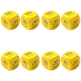 thumbnail image 1 of Tabla deportiva Dice Fitness, flexiones, abdominales, saltos, estocadas, para Fitness en grupo, 2 uds., 1 of 4