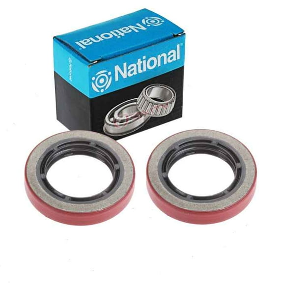 2 pc National Rear Wheel Seals compatible with Ford F-150 1983-2004