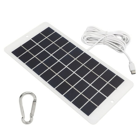 

2024 Solar Panel Professional High Efficiency Solar Battery Charger for Phone Charger Doorbell Surveillance Camera 4.5W 5V