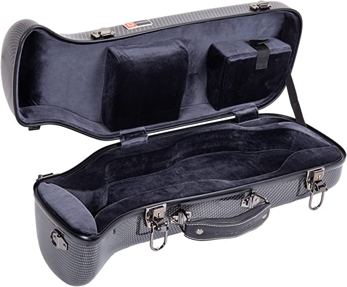 Crossrock Professional Bb Trumpet Case , Lightweight Composite Carbon