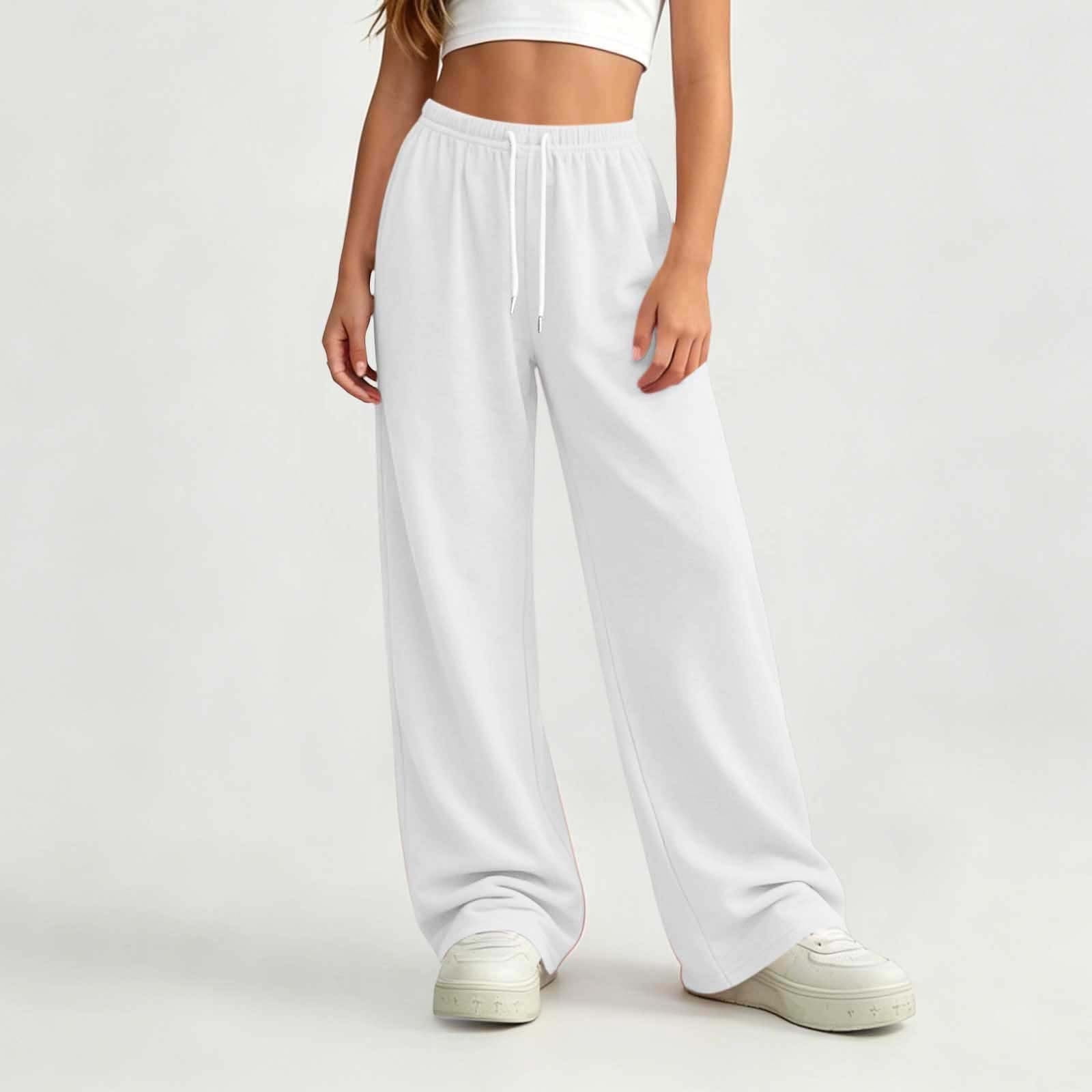 Dnhxils Sweatpants for Teen Girls Back to School Clothes Lightweight Summer Sweatpants with Pockets for Teens