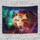 thumbnail image 1 of ABPHQTO Tapiz de lobo decoración de pared sala de estar dormitorio tapices 150x200 cm, 1 of 3