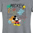 thumbnail image 3 of Mickey & Friends - Mickey Mouse Repeat - Women's Short Sleeve Graphic T-Shirt, 3 of 5