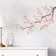 thumbnail image 5 of Peach Blossom Branch Sticker de pared Flores de primavera Decoración de la pared Decoración del hogar PVC Retirable para la sala de estar dormitorio, 5 of 9