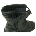 thumbnail image 4 of Men's Tactical Boots Cap Toe Leather 10" Zipper Shoes, 4 of 6
