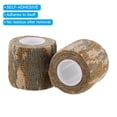 thumbnail image 3 of 2in x 14.76ft Camo Tape Wrap, 4 Rolls of Self-Adhesive Camouflage Tape for Camera Flashlight, Dune, 3 of 6