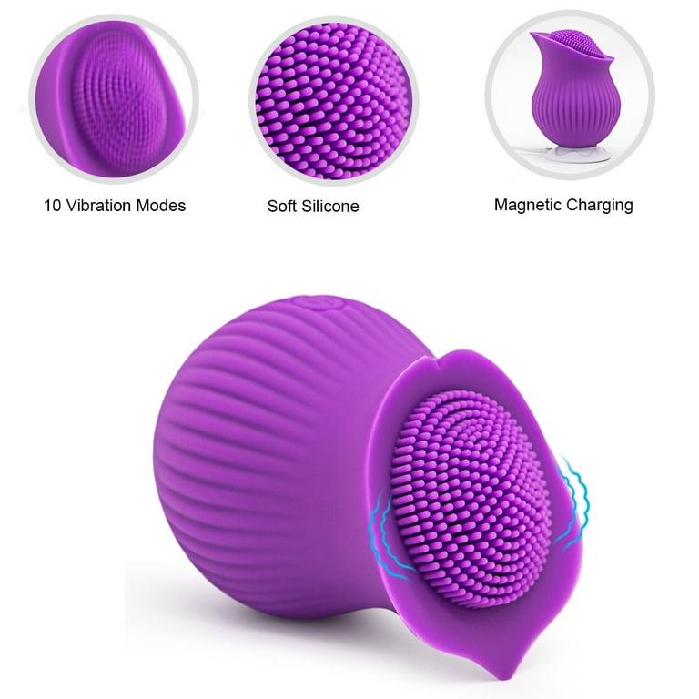 Rose Toy for Women - 2 in 1 Vibrator and Adult Sex Toys with Vibrating Egg,  G Spot Clitoral Sex Accessories for Adults Couples 