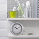 thumbnail image 3 of Reloj de Cocina para Baño, Reloj de Baño Resistente Al Agua, Pantalla Digital LCD, Detector de Reloj, Reloj Sin Perforación, Negro, 3 of 5